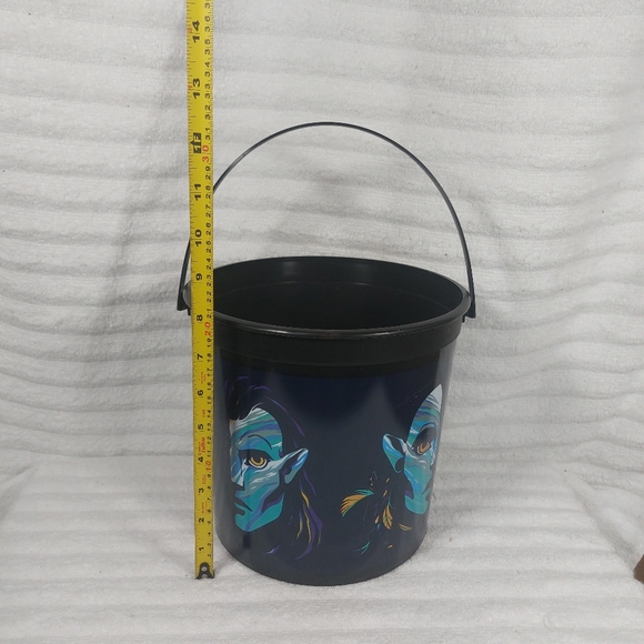 Avatar The Way of Water Popcorn Tub Bucket 2022 Movie Theater Exclusive Plastic - Picture 7 of 7